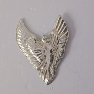 Wallace Dove Sterling Silver Christmas Ornament Peace Vintage Holiday Decor